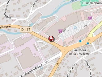 Carte de Opticien Krys à Gérardmer