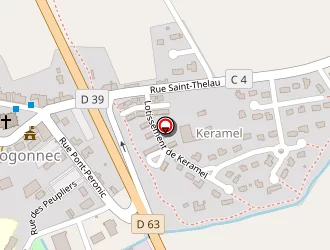 Carte de Lydia Coiffure à Plogonnec