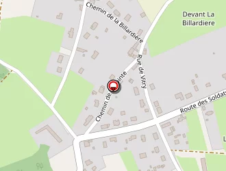 Carte de Penicaud Nathalie à Vrigny