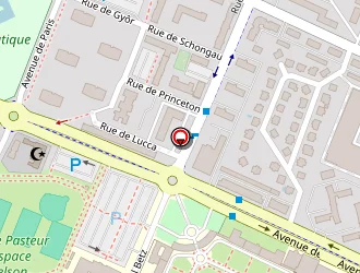 Carte de Le Petit Caprice à Colmar