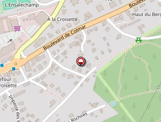 Carte de Laheurte à Gérardmer