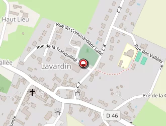 Carte de Nos Amis Charpentiers à Lavardin