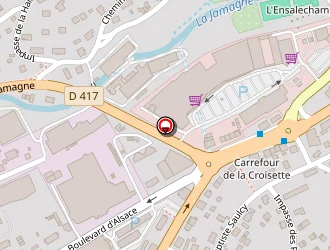 Carte de Franslatte à Gérardmer