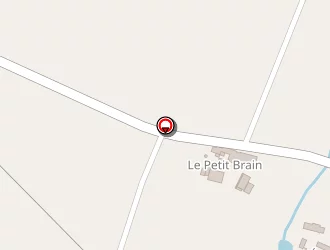 Carte de Le Petit Brain à Étrelles