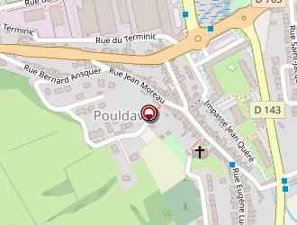 Carte de Le Kreisker à Douarnenez