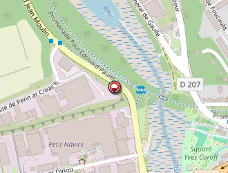 Carte de Planning Familial à Douarnenez