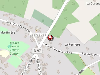 Carte de Circuits De Randonnées à Lombron