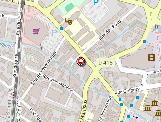 Carte de Welljob Interim à Colmar