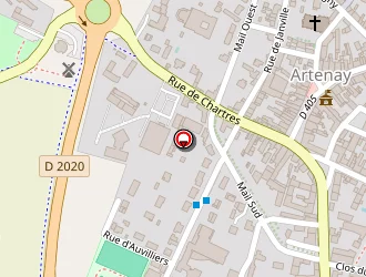 Carte de Moreau Christophe à Artenay