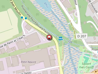 Carte de Boulangerie De Pouldavid à Douarnenez