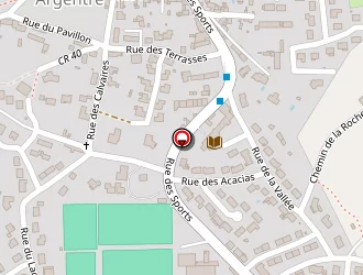 Carte de Ecole Primaire Publique à Argentré