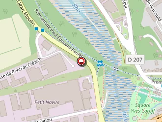 Carte de Distri Center à Douarnenez