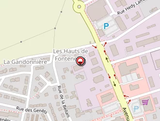 Carte de Super U à Mordelles