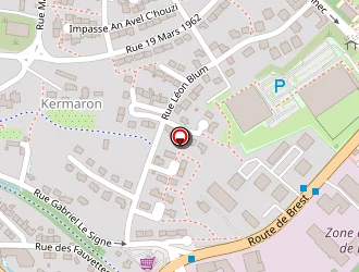 Carte de Simon Pneus à Douarnenez