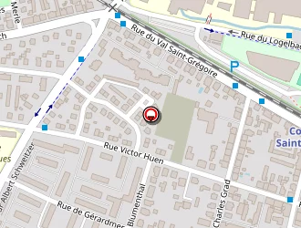 Carte de Apsca Ssiad Les Bleuets à Colmar