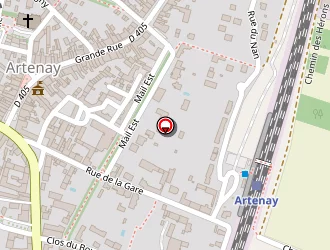 Carte de Adhat Adhat à Artenay