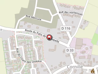 Carte de Les Forges à Cornillé