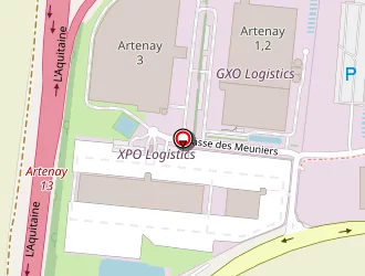 Carte de Agri Territoires à Artenay