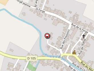 Carte de Crêtes (earl) à Orges