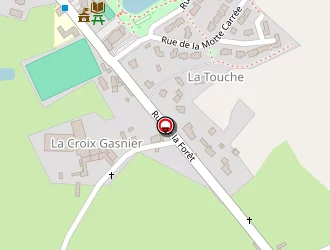 Carte de La Croix à Mondevert