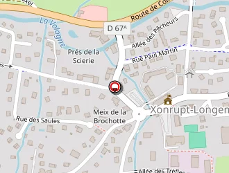 Carte de Terrain De Tennis à Xonrupt-longemer