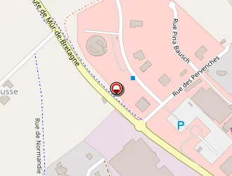 Carte de Happy Park à Pontivy