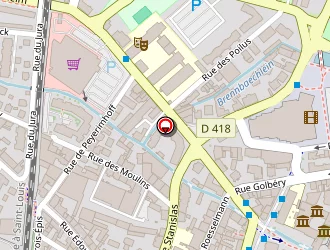 Carte de Cityappart-alsace à Colmar