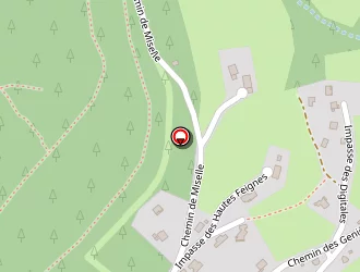 Carte de Pierrel Bernard à Gérardmer