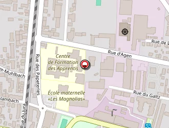 Carte de Mili-shop à Colmar