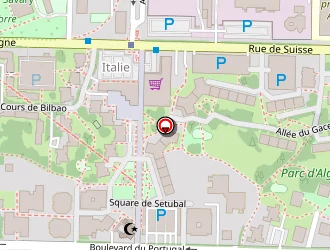 Carte de Adecor à Rennes