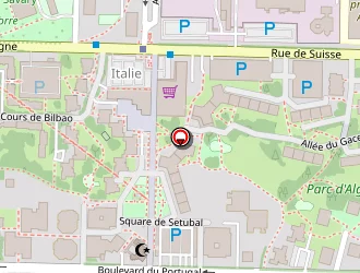 Carte de Autonome Solidarité Laïque à Rennes