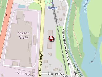 Carte de Locabennes à Éloyes