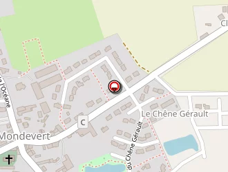 Carte de Ecole Privée Mixte à Mondevert