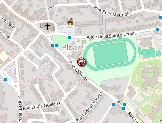 Carte de Centre Hospitalier à Douarnenez