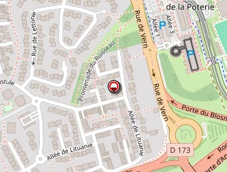 Carte de Celiade à Rennes