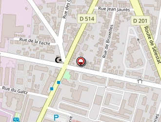 Carte de Eraslan Nail à Colmar