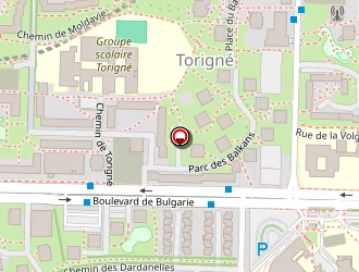 Carte de Paslier Morgan à Rennes