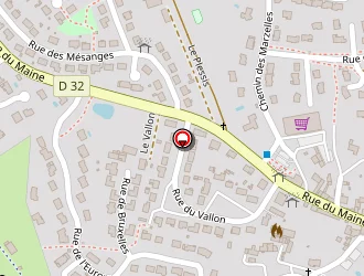 Carte de Argentre Cond'8 à Argentré