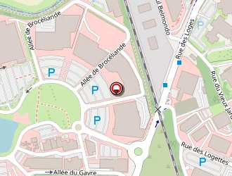 Carte de Soléa Espace Luminaire Distributeur à Chantepie