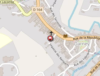 Carte de Boulangerie Legros à Darney