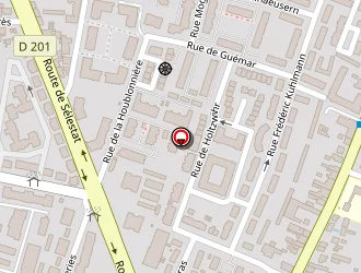 Carte de Meistermann Claude à Colmar