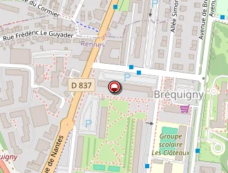 Carte de Bio-seve Habitat à Rennes