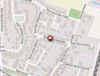 Carte de Mory à Artenay