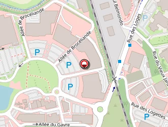 Carte de Roc'eclerc Gallet Rennes à Chantepie