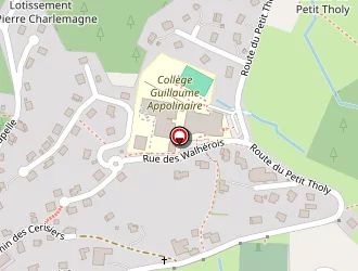 Carte de Gymnase à Tholy (le)