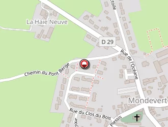 Carte de N.l. Services à Mondevert