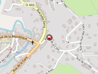 Carte de Desindes Viviana à Darney