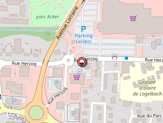 Carte de Aldi Marché à Wintzenheim