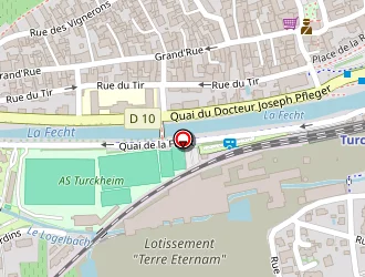 Carte de Complexe Sportif à Turckheim
