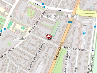 Carte de Une Clope à Rennes